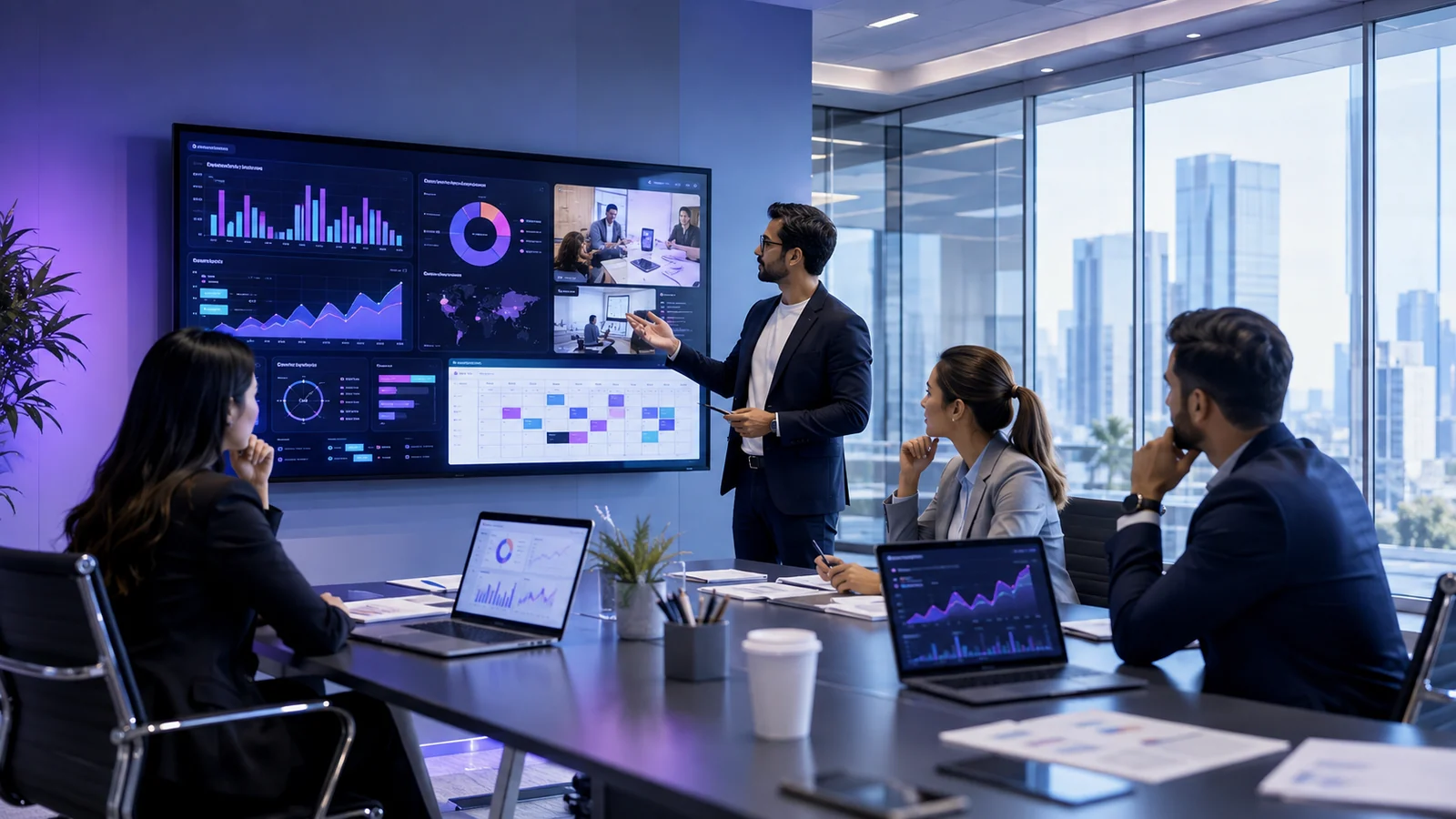 Digital marketing strategy team