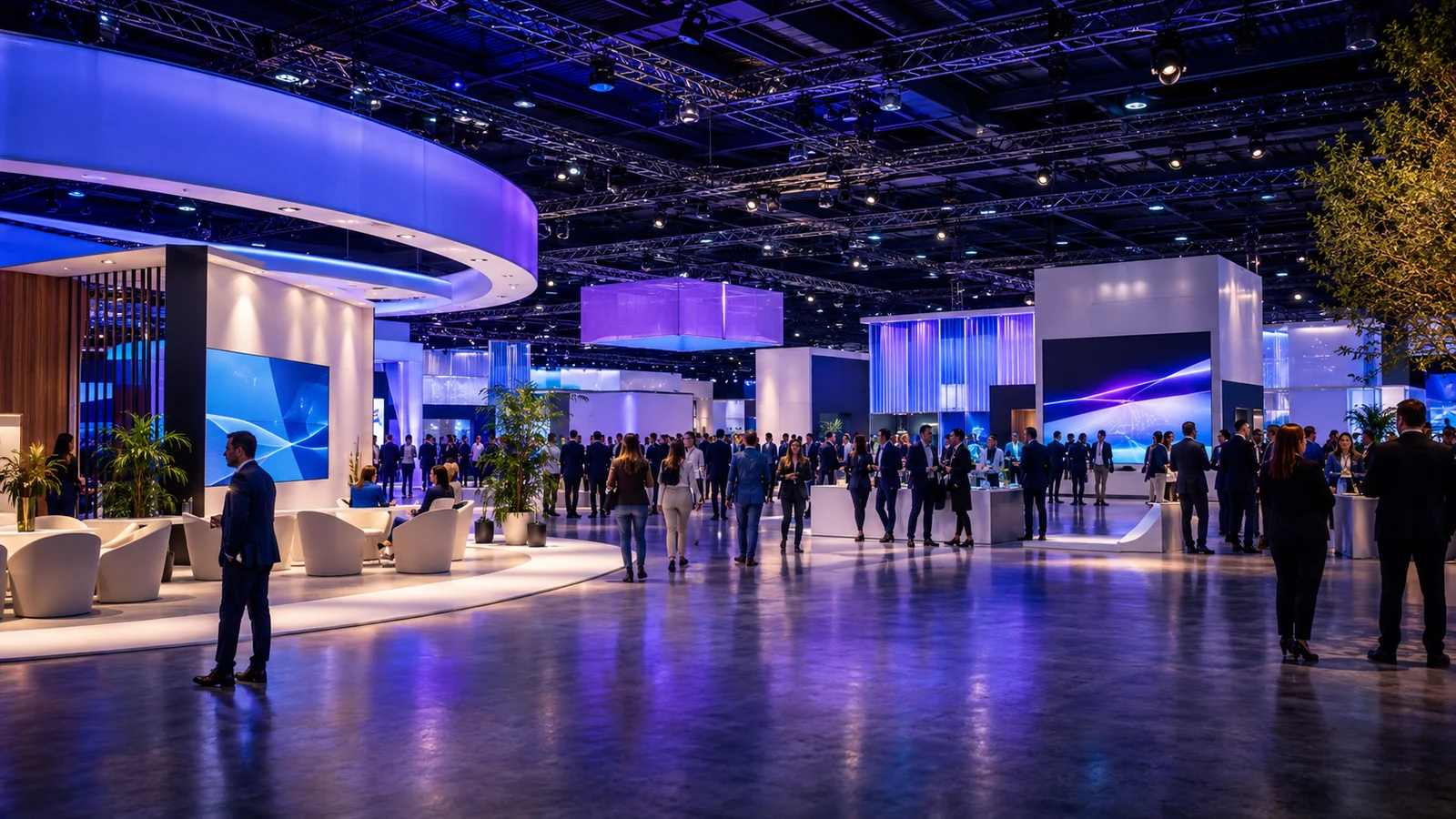 Large trade exhibition